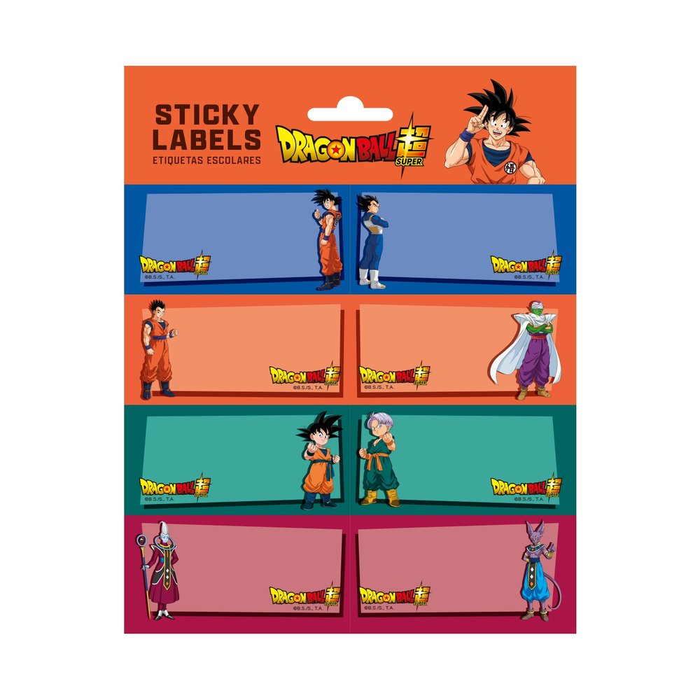 Grupo Erik Dragon Ball - SelfAdhesive Labels Selbstklebende Etiketten - Mehrfarben